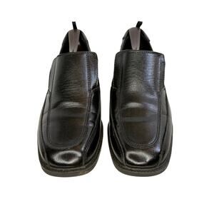 Wonder Nation Kids Slip On Dress Shoes Black Size 6 Church Wedding Communion